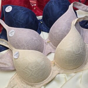 (34-44)C Full Coverage Thin Pad Underwire Bra (151,152)